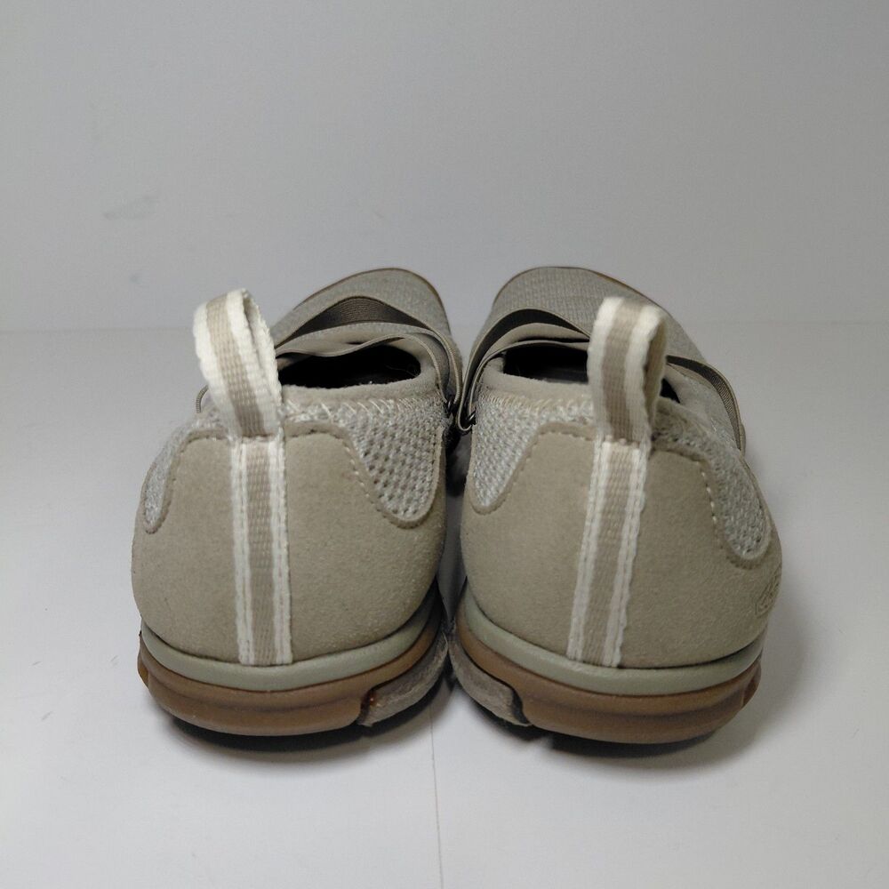 Keen Hush Knit Mary Jane Comfort Slip-Ons Taupe & Tan Women's Size 9 - Picture 7 of 12